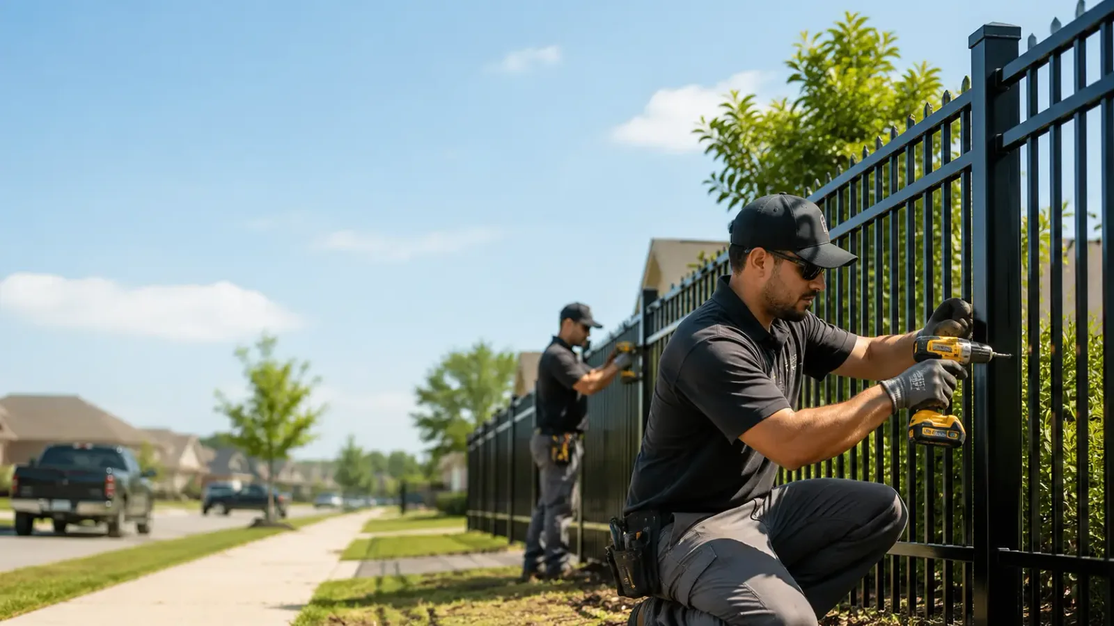 Metal Fence Installation in Willis, VA